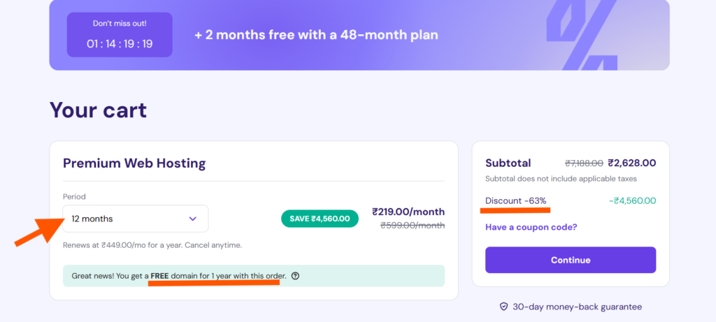 hostinger web hosting