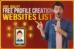 free profile creation sites